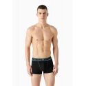 Pánske boxerky 112043 3F532 00020 čierne - Emporio Armani