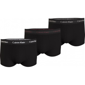 Pánske boxerky 3PK 0000U2664G H55 čierne - Calvin Klein