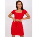 Dámske tričko TOP RV TS 7538.12P Červená - Rue Paris