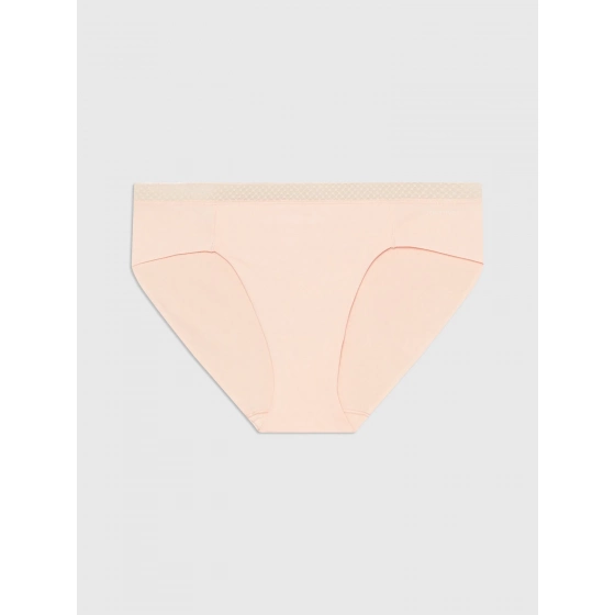 Dámske nohavičky BIKINI 000QF6308E A4E broskyňové - Calvin Klein