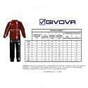 Pánska súpravaTuta Visa Fluo TR018F 1028 čierno-oranžová - Givova