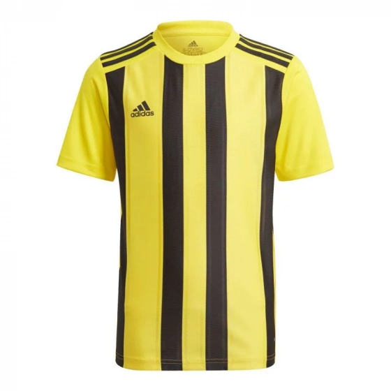 Detské pruhované tričko 21 Jsy Y Jr GV1383 žlto/čierne - Adidas