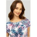 Dámsky top - GPS22TOP724 - Tlač 42 - Greenpoint