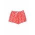 Pánske kúpacie kraťasy KM00802 0GM červená/biela - Calvin Klein
