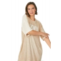 Dámska nočná košeľa YI30013 221 sv. béžová - DKNY