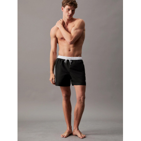 Pánske plavky KM0KM01051 BEH čierne - Calvin Klein