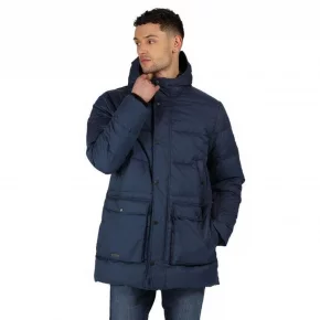 Pánska páperová bunda RMN148 petrolejovo modrá - Regatta