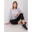 Dámska mikina RV BL 6669.10 šedá - Rue Paris