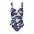 Dámske jednodielne plavky Summer Allure OWP 01 tmavo modré - Triumph