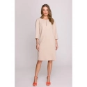 Dámske šaty S394 Béžová - Stylove