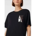 Dámska nočná košeľa YI2322635 001 čierna - DKNY