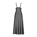 Zvodná nočná košieľka Vila Blanes Long Chemise čierna - Obsessive