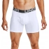 Pánske boxery 3pack 1363617 100 Biela - Under Armour