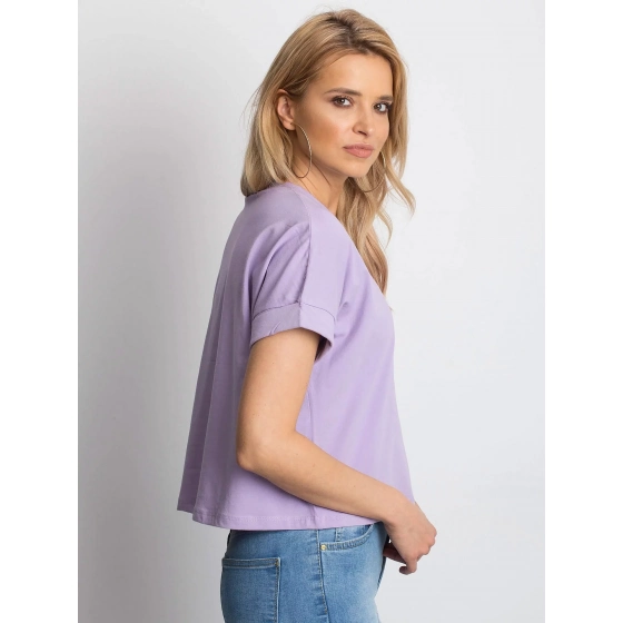 Dámske tričko RV TS-4841.45P svetlo fialová - FPrice