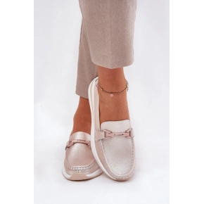 Dámské mokasíny GR51-598 Béžová perleť - S.Barski