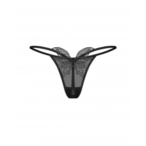 Dámske tangá Veyane Thong čierne - Obsessive