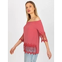 Dámska blúzka LK BZ 506188.32X tmavo ružová - FPrice