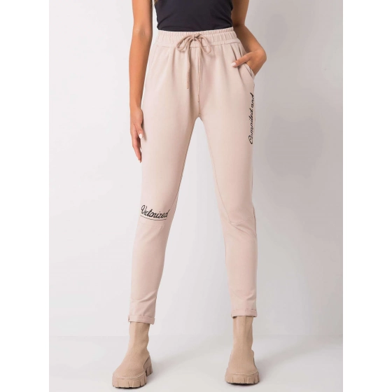 Dámske tepláky RV DR 7076.21 béžová - Fashion relevance
