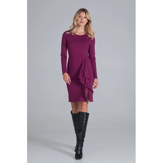 Dámske šaty M839 Fuchsia - Figl