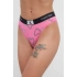 Dámske nohavičky 000QF7480E KCC ružové so srdiečkami - Calvin Klein