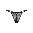 Dámske sexi tangá Clara 2-Pack čierne - Obsessive