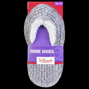 Domáce papučky HOME SHOES Svetlosivá - BELLINDA