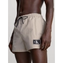 Pánske plavky KM0KM00979 PE0 béžové - Calvin Klein