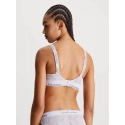 Dámska podprsenka LGHTLY LINED BRALETTE 000QF7797E LL0 lila - Calvin Klein