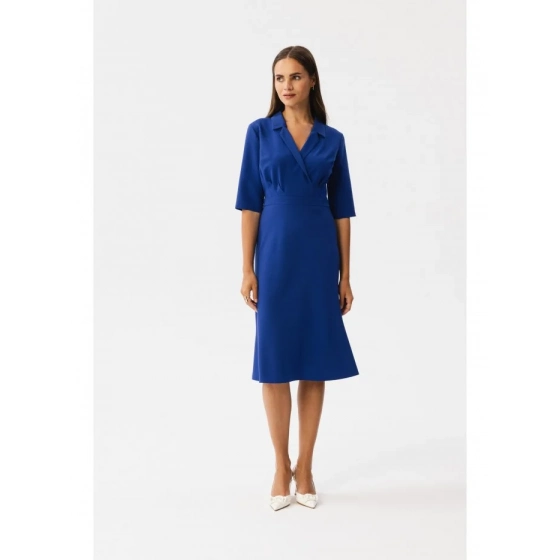 Dámske šaty S348 Kráľovská modrá - Stylove