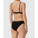 Dámsky vrchný diel plaviek KW02029 BEH čierna - Calvin Klein