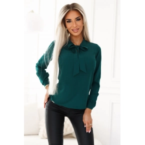 Dámska blúzka 140-24 Tmavo zelená - Numoco