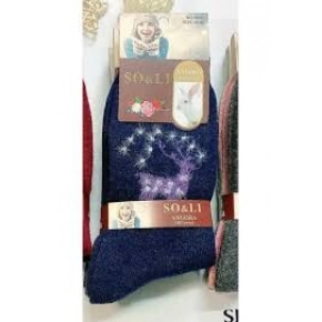 Dámske vlnené ponožky B601 2601 - Wik