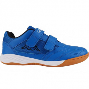 Chlapčenské sálové topánky Kickoff Jr 260509K 6011 Tmavo modrá - Kappa