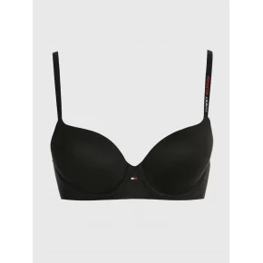 Dámska podprsenka ULTRA SOFT DEMI-CUP BRA UW0UW03159BDS čierna - Tommy Hilfiger