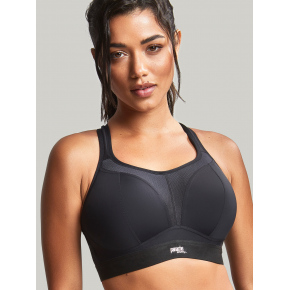 Dámska športová podprsenka Non Wired Sports Bra 7341B Čierna - Panache