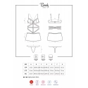 Košieľka Bondy chemise XXL - Obsessive