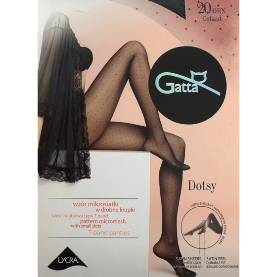 Dámske pančuchové nohavice Dotsy 01 20 deň - Gatta