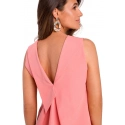 Dámske Stylove Šaty S157 Salmon Pink - Figl