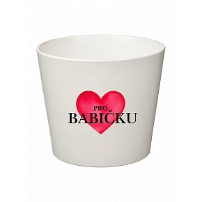 PRO BABIČKU - malý květináč 