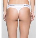Tangá F3786E-100 biela - Calvin Klein