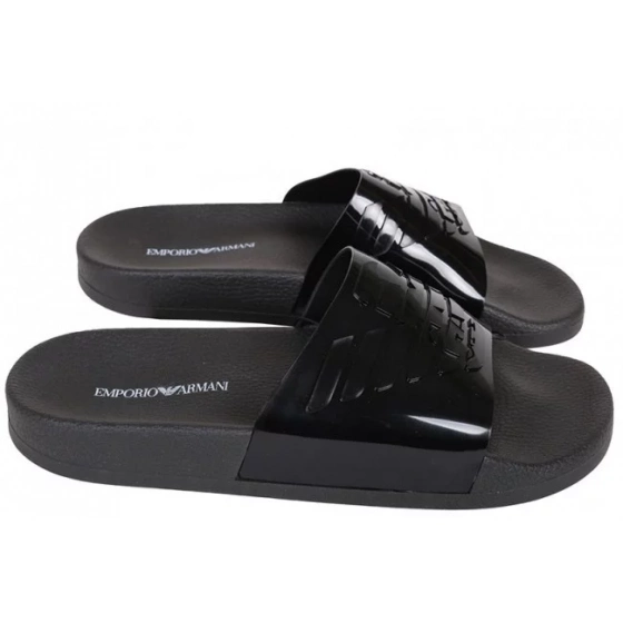 Šľapky X4PS02 čierna - Emporio Armani