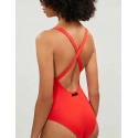 Jednodielne plavky KW0KW00806-XA7 červená - Calvin Klein