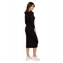 Dámske šaty B219 Čierna - BeWear