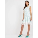 Dámske šaty 506985-1.26 bielo-mint - FPrice