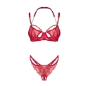 Dámsky zvodný set Matildea červený - Obsessive