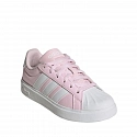 Detská obuv Streettalk JQ8609 ružovo-biela - Adidas