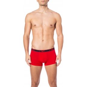 Boxerky 3pcs 111357 9P715 33035 červenotmavomodrá - Emporio Armani