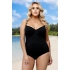 Jednodielne dámske plavky L4392/1 čierne - Lorin