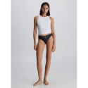 Dámske tangá 000QD3763E FTU čierne so vzorom - Calvin Klein