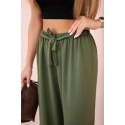 Dámske nohavice 5878 khaki - Kesi